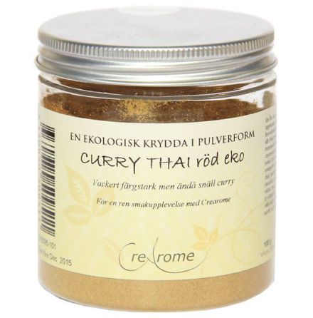 Curry Thai rd ekologisk